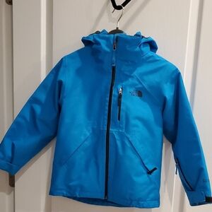 The North Face Blue, 3 in 1 Jacket with Hood